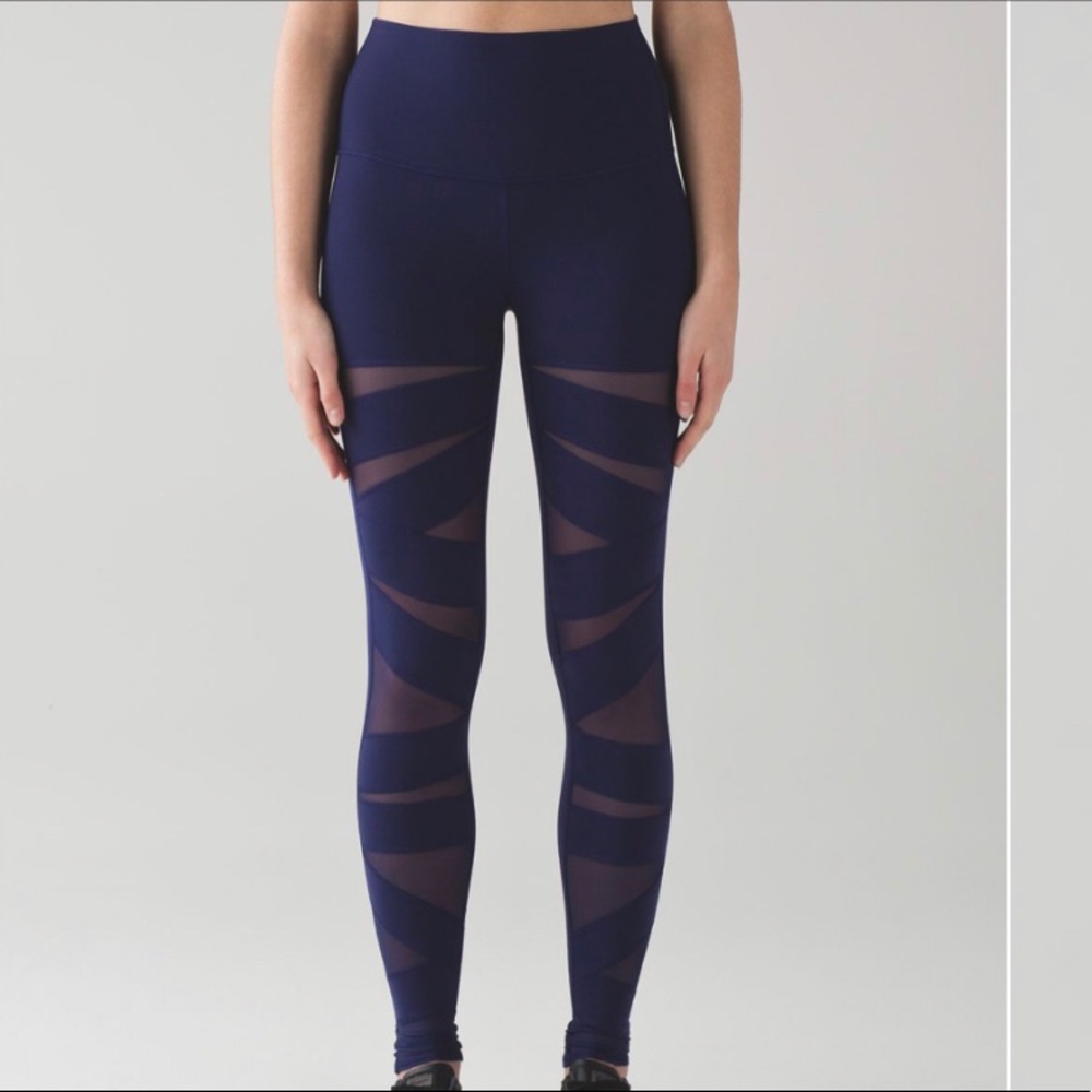 Lululemon Wunder Under High Rise Tech Mesh - image 1